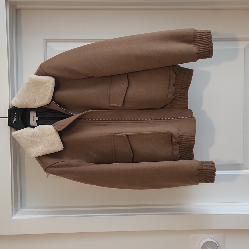 Reiss Rivet Wool coat